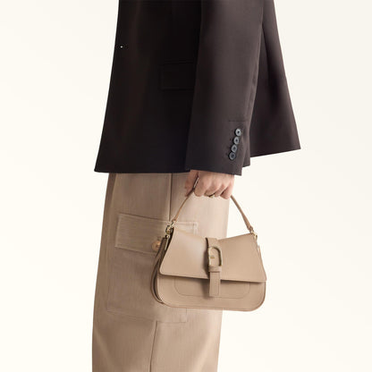 Furla Flow Top Handle MINI Greige - Furla