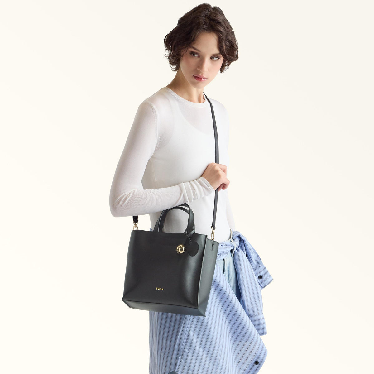 Furla Divide It Tote S Nero - Furla