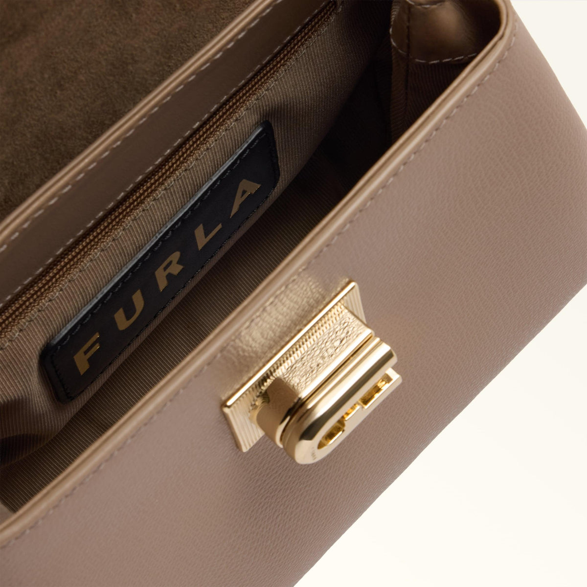 Furla 1927 Top Handle MINI Greige - Furla