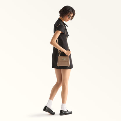 Furla 1927 Top Handle MINI Greige - Furla