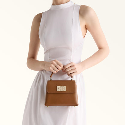 Furla 1927 Top Handle MINI Cognac H - Furla