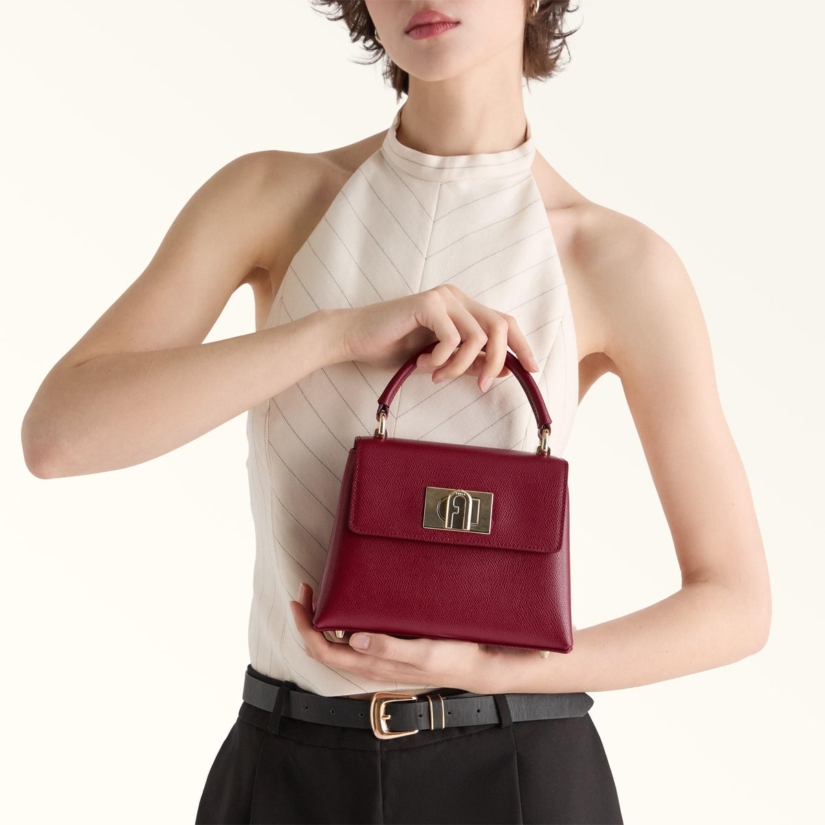 Furla 1927 Top Handle MINI Ciliegia D - Furla