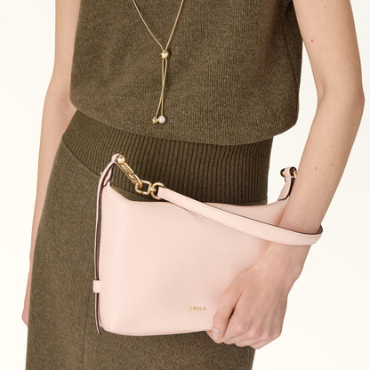Furla Tonie Shoulder Bag Dusty Pink - Furla