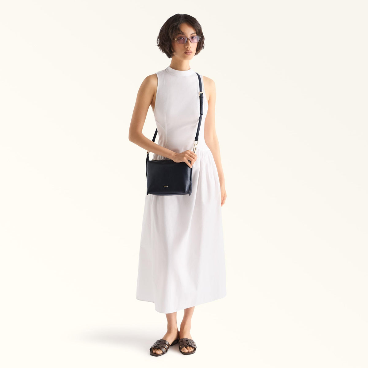 Furla Tonie Shoulder Bag Mediterraneo - Furla