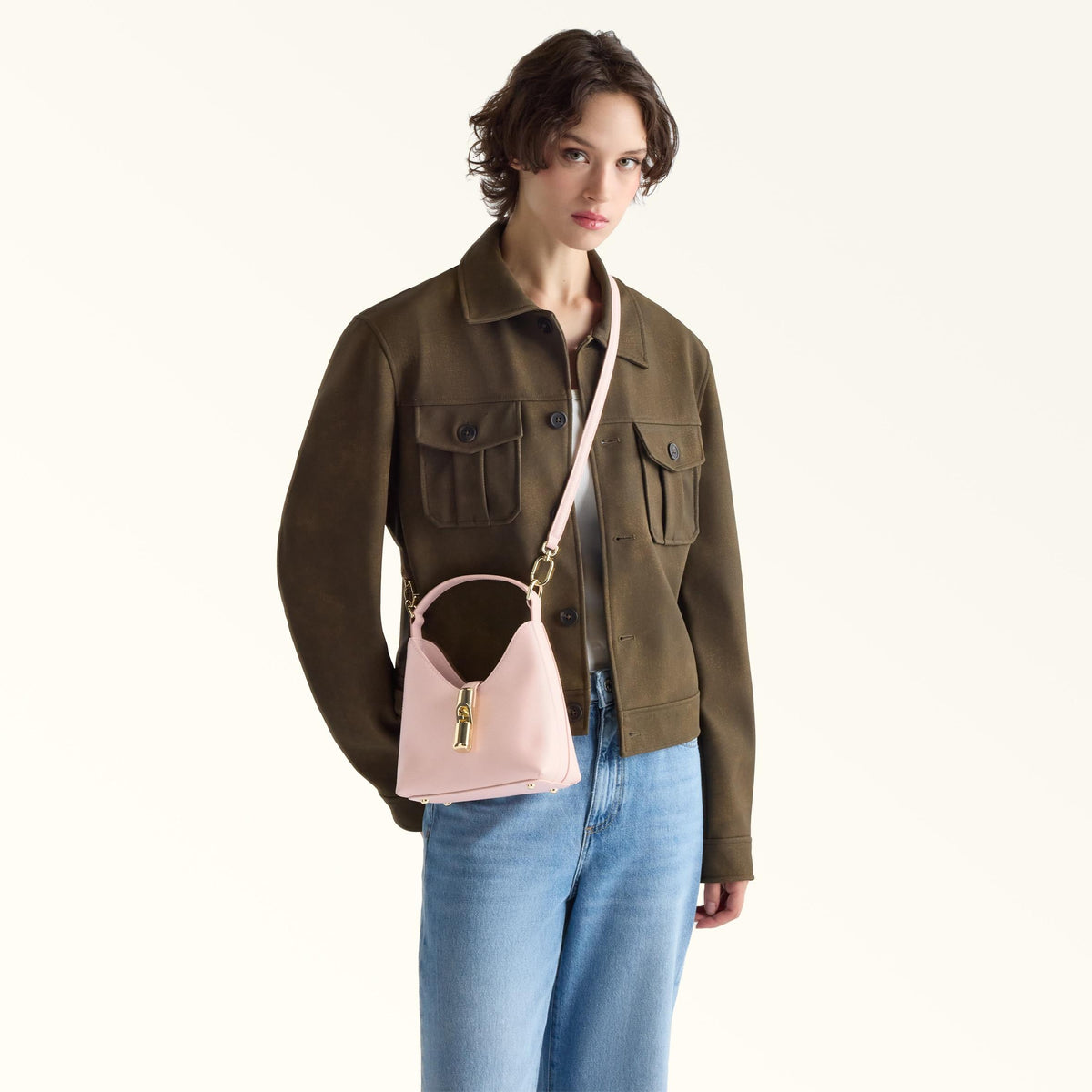 Furla Iride Mini Bag Dusty Pink - Furla