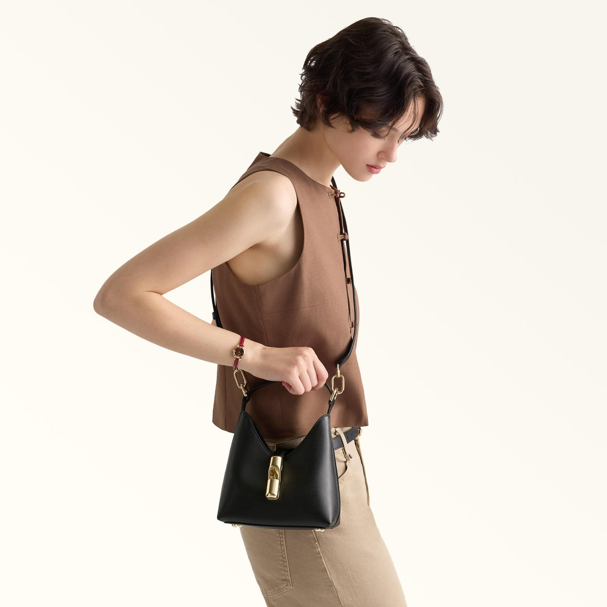 Furla Iride Mini Bag Nero - Furla