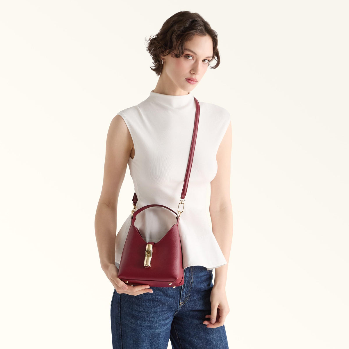 Furla Iride Mini Bag Ciliegia D - Furla
