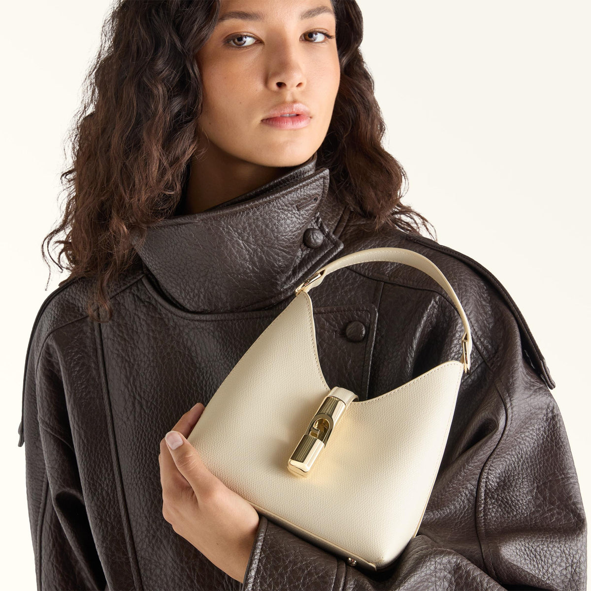 Furla Iride Mini Bag Panna - Furla