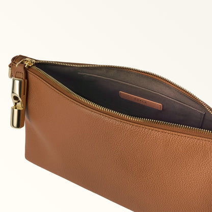 Furla Debby Shoulder Bag Brandy - Furla