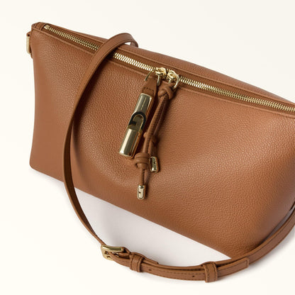 Furla Debby Shoulder Bag Brandy - Furla