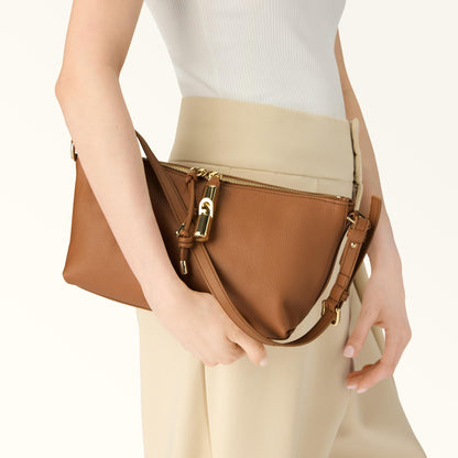 Furla Debby Shoulder Bag Brandy - Furla