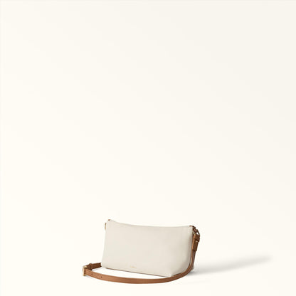 Furla Debby Shoulder Bag Panna+Brandy - Furla
