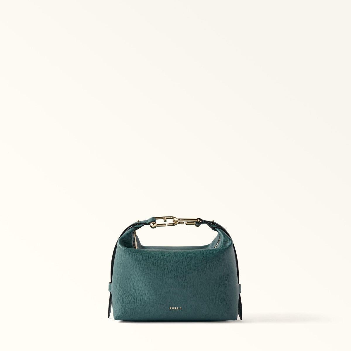 Furla Tonie Shoulder Bag Edera Green - Furla