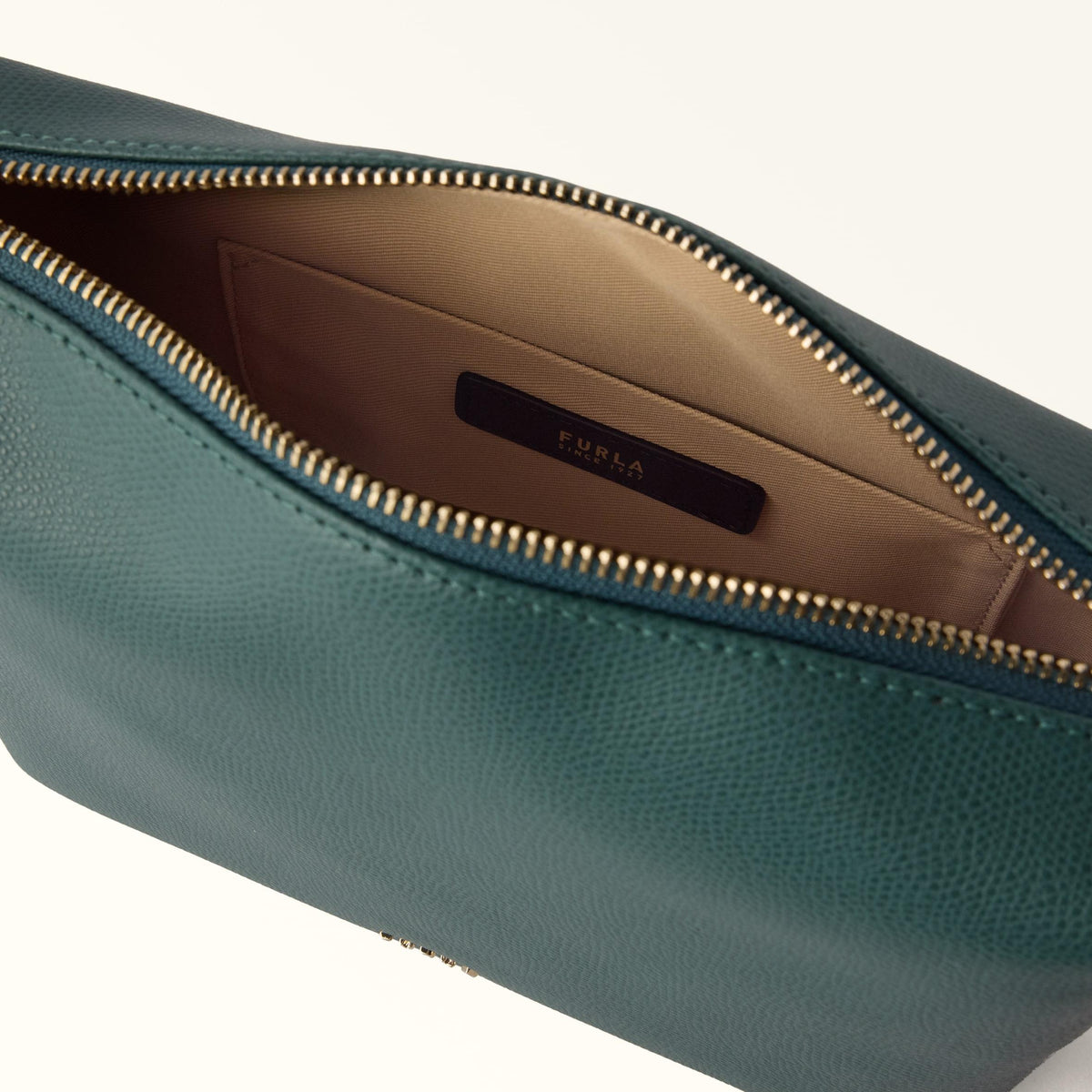 Furla Tonie Shoulder Bag Edera Green - Furla