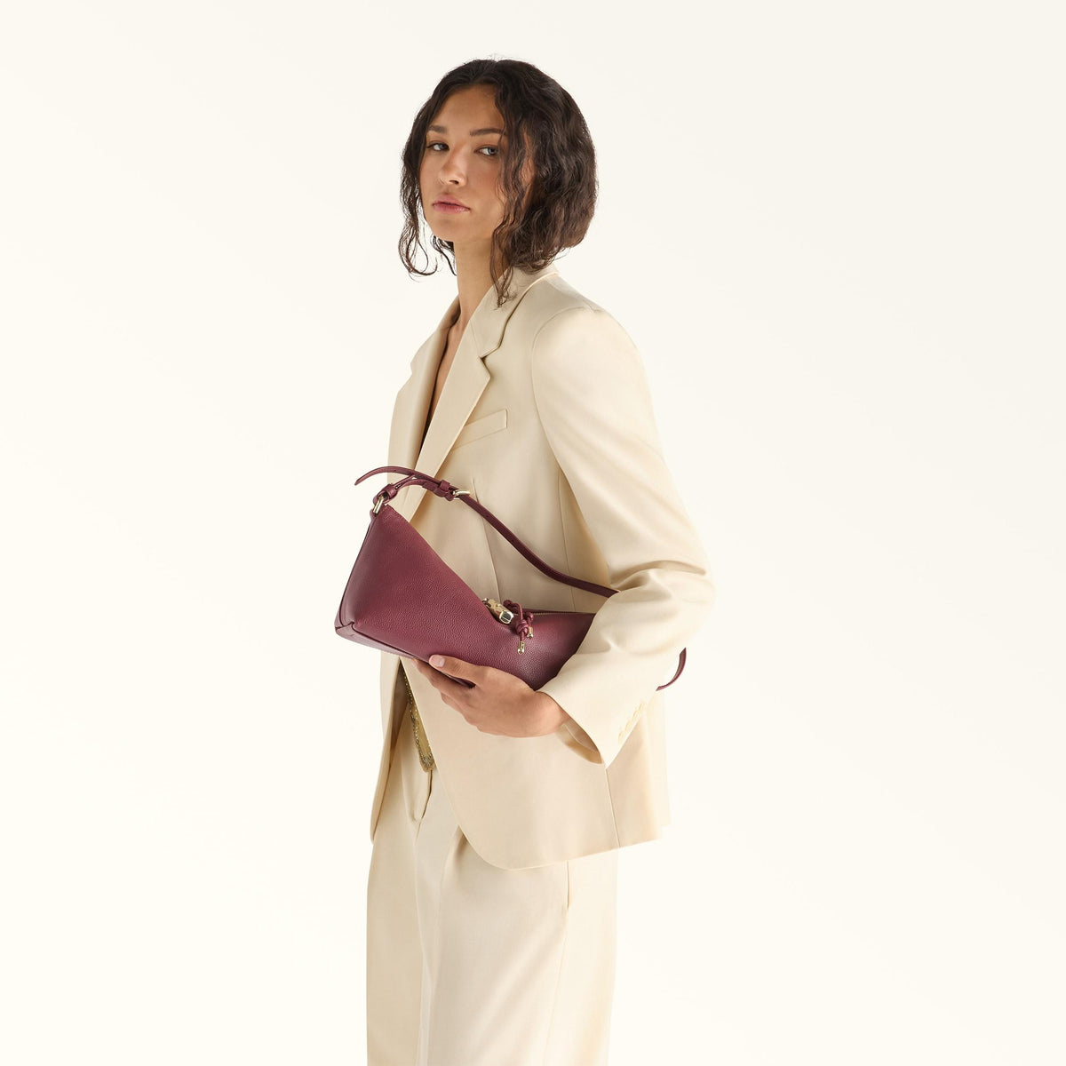 Furla Debby Shoulder Bag Red Apple - Furla