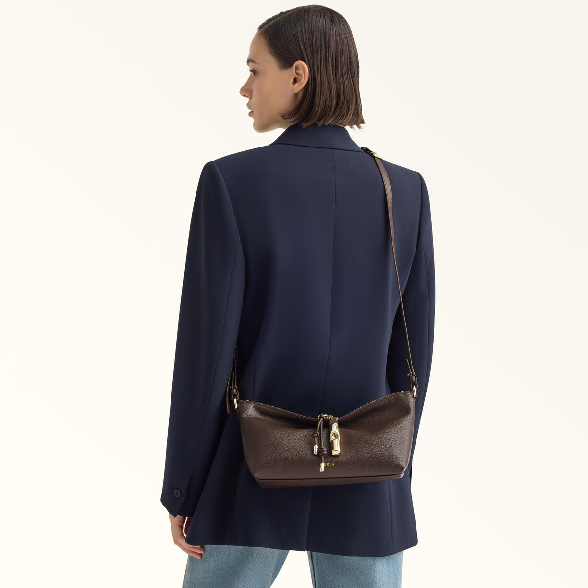 Furla Debby Shoulder Bag Cioccolato - Furla