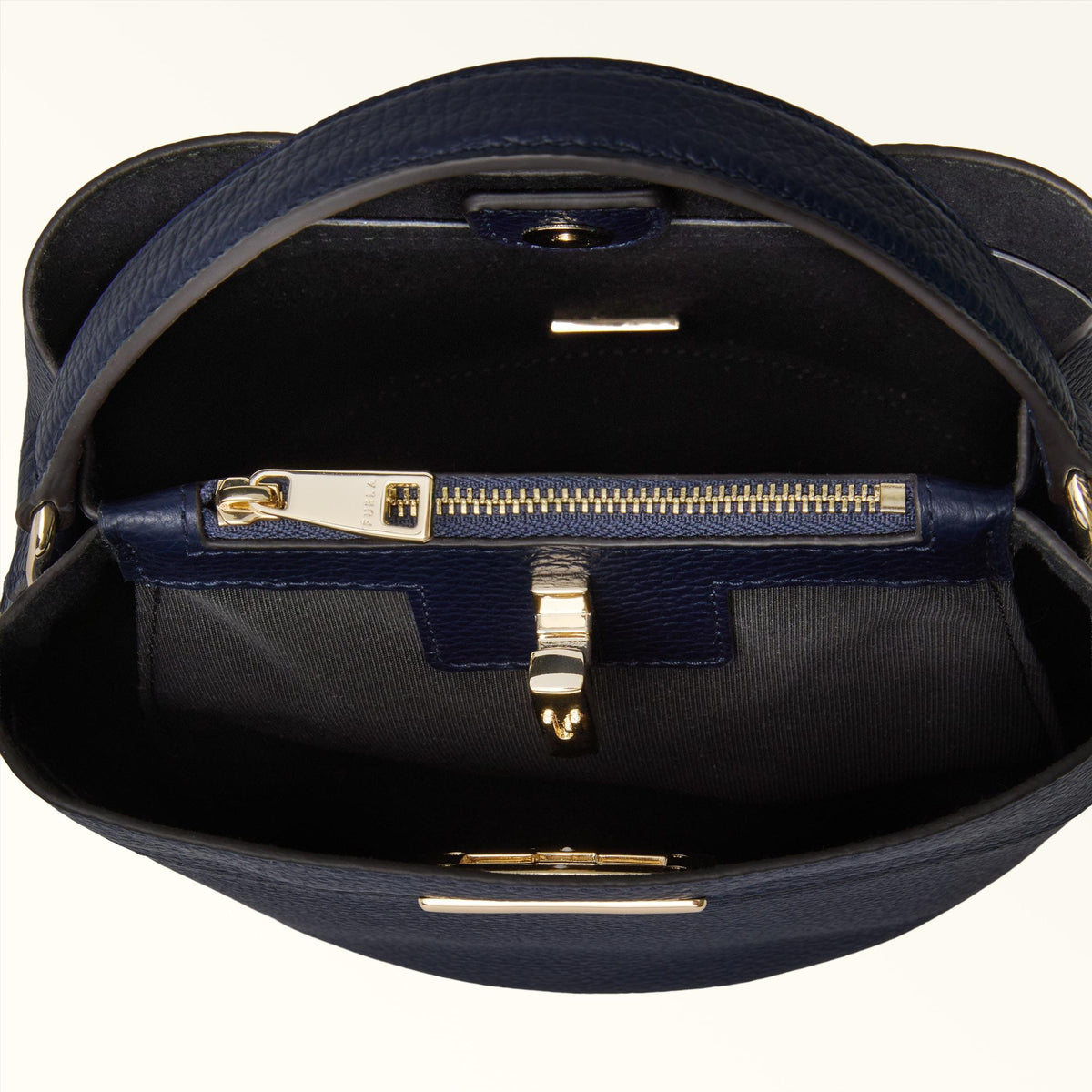 Furla Amelia Bucket Bag Ink Blue - Furla