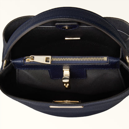Furla Amelia Bucket Bag Ink Blue - Furla