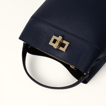 Furla Amelia Bucket Bag Ink Blue - Furla