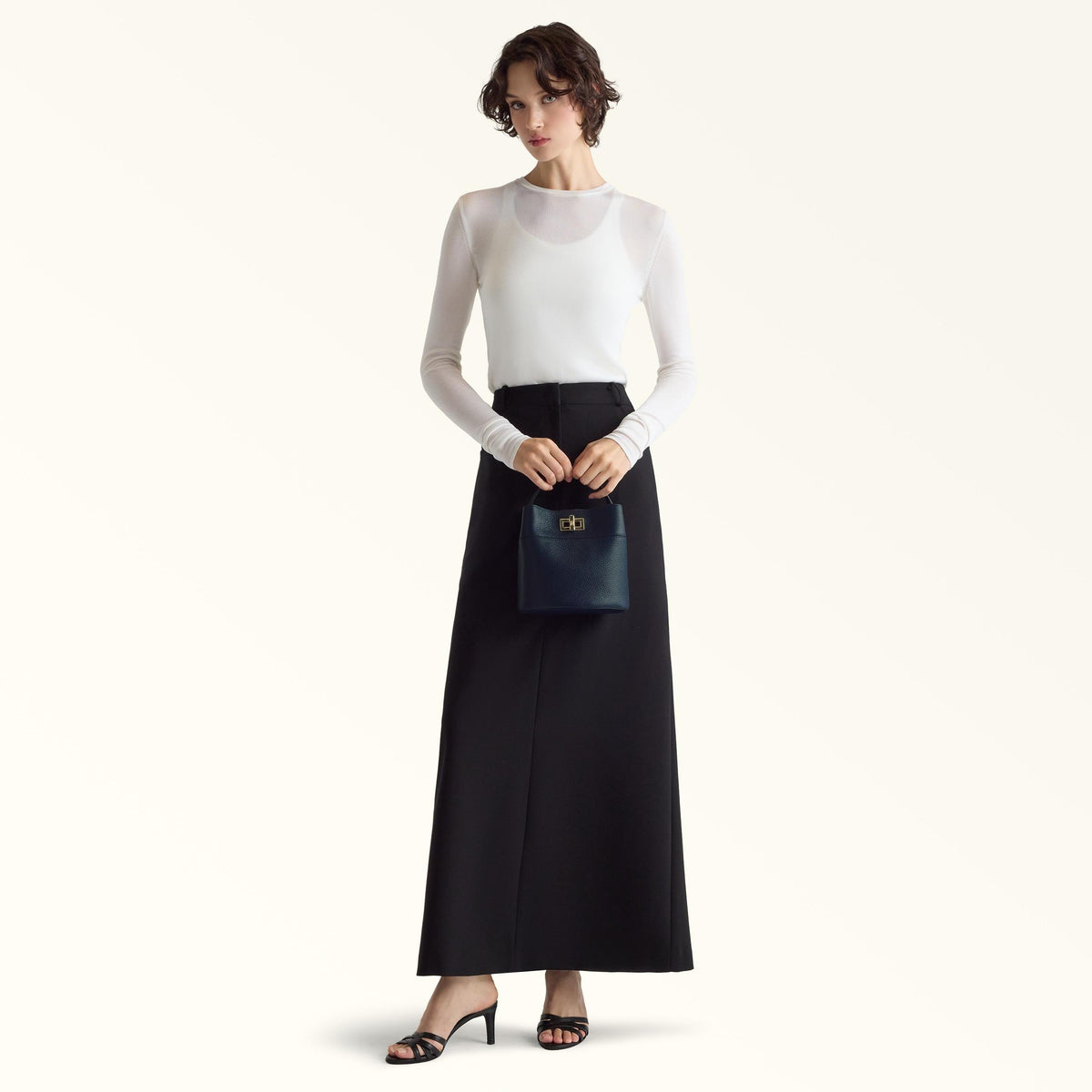 Furla Amelia Bucket Bag Ink Blue - Furla