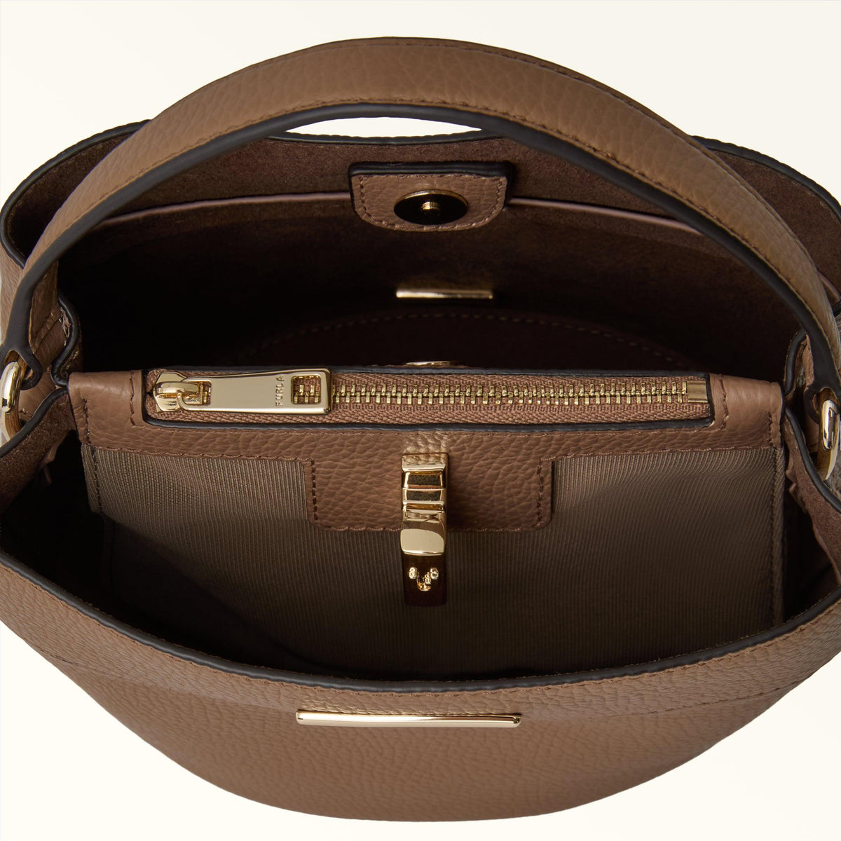 Furla Amelia Bucket Bag Toffee - Furla