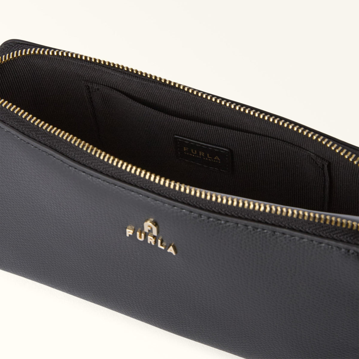 Furla Camelia Cosmetic Case Nero - Furla