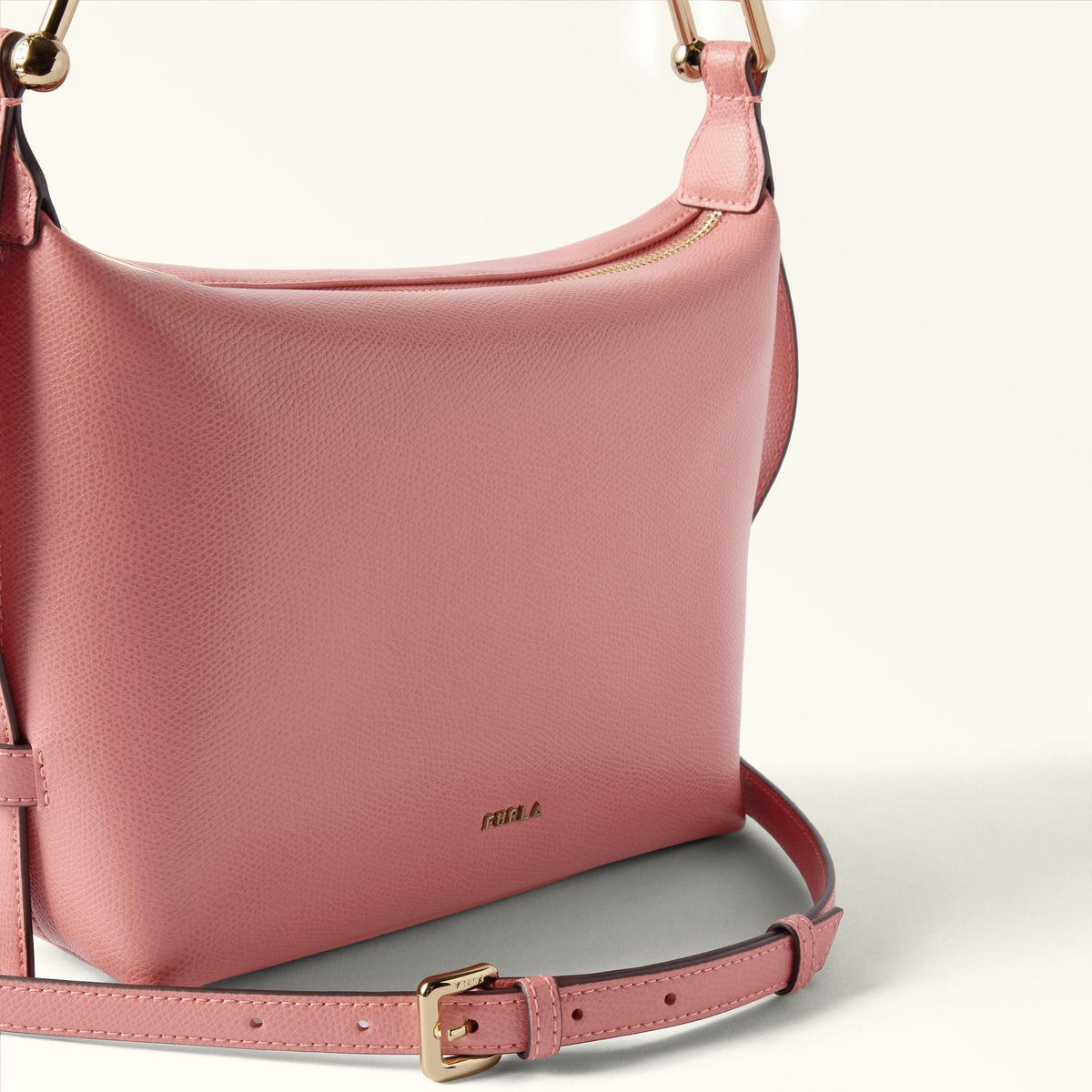 Furla Tonie Shoulder Bag Rosewood - Furla