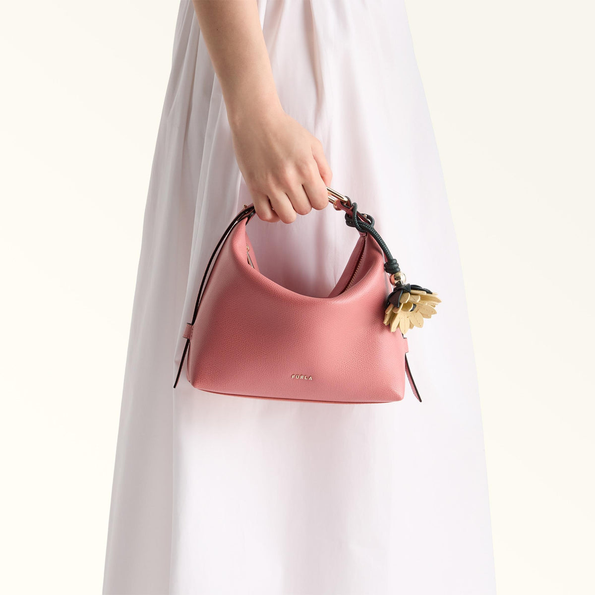 Furla Tonie Shoulder Bag Rosewood - Furla
