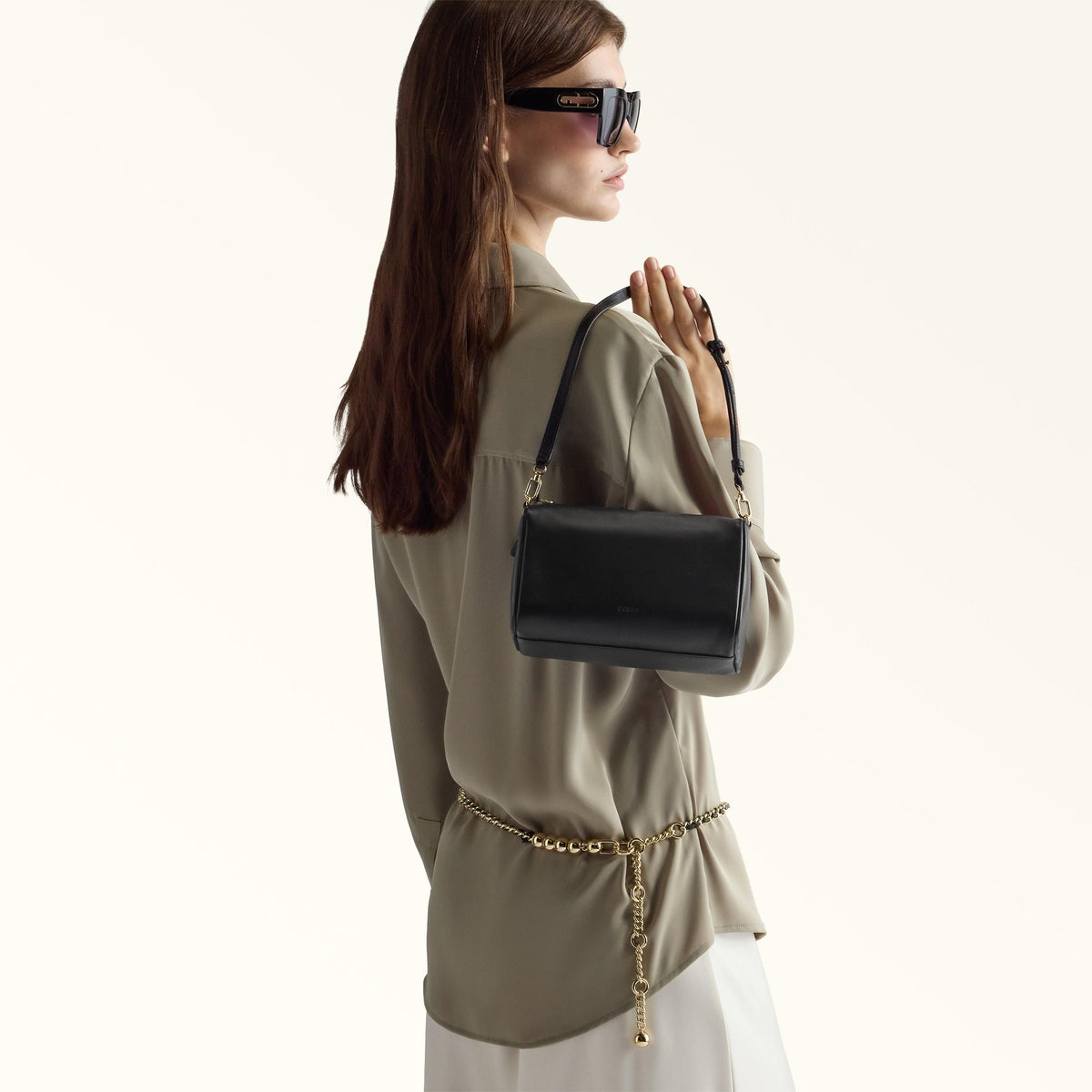 Furla Talia Mini Bag Nero - Furla