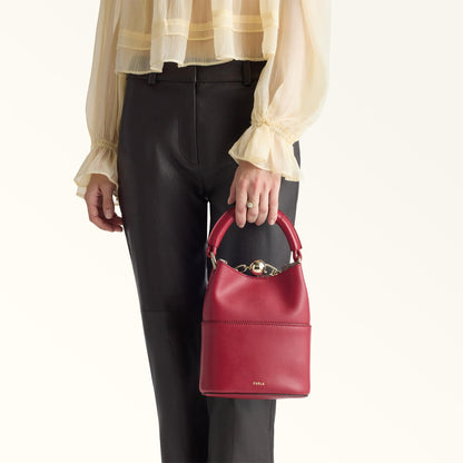Furla Sfera Mini Bag Lacca+Vaniglia Int. - Furla