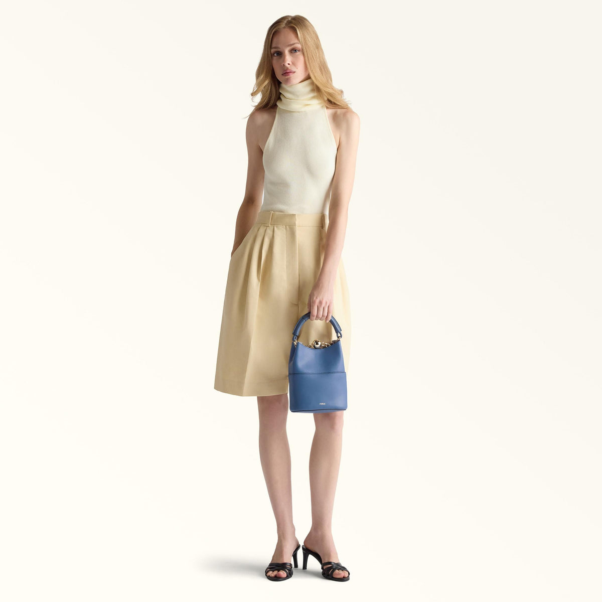 Furla Sfera Mini Bag Jeans+Grigio Int. - Furla