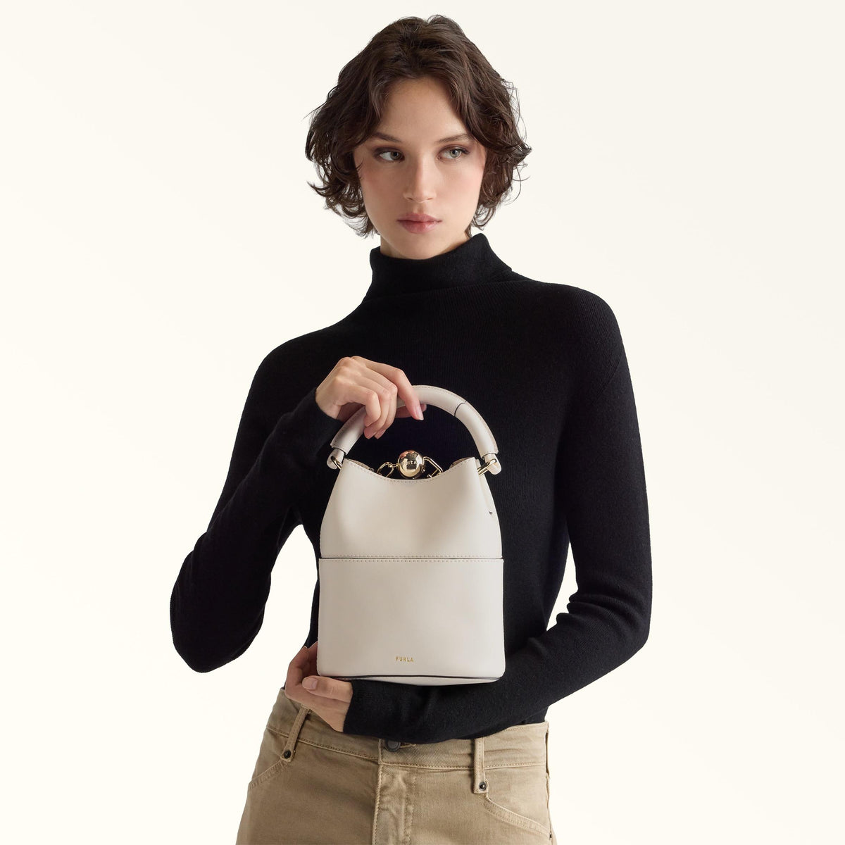 Furla Sfera Mini Bag Panna+Avena Int. - Furla