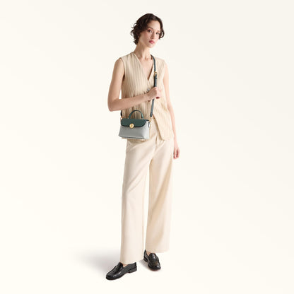 Furla Moonlight Top Handle Toni Edera Green - Furla