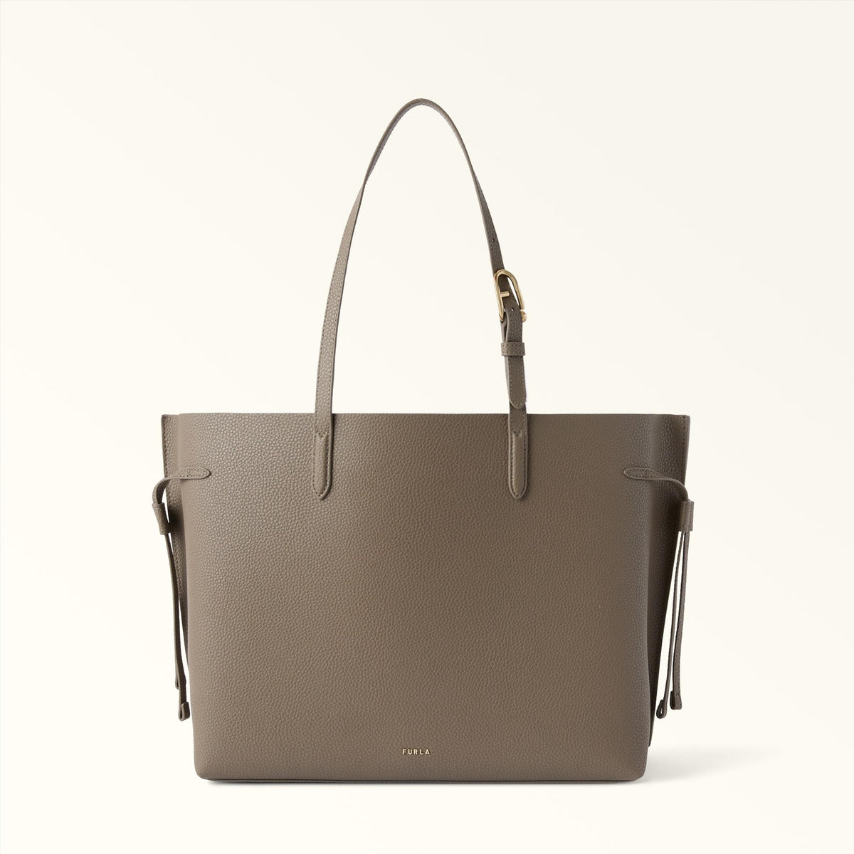 Furla Ava Tote L Muddy Gray+Rosewood Int. - Furla