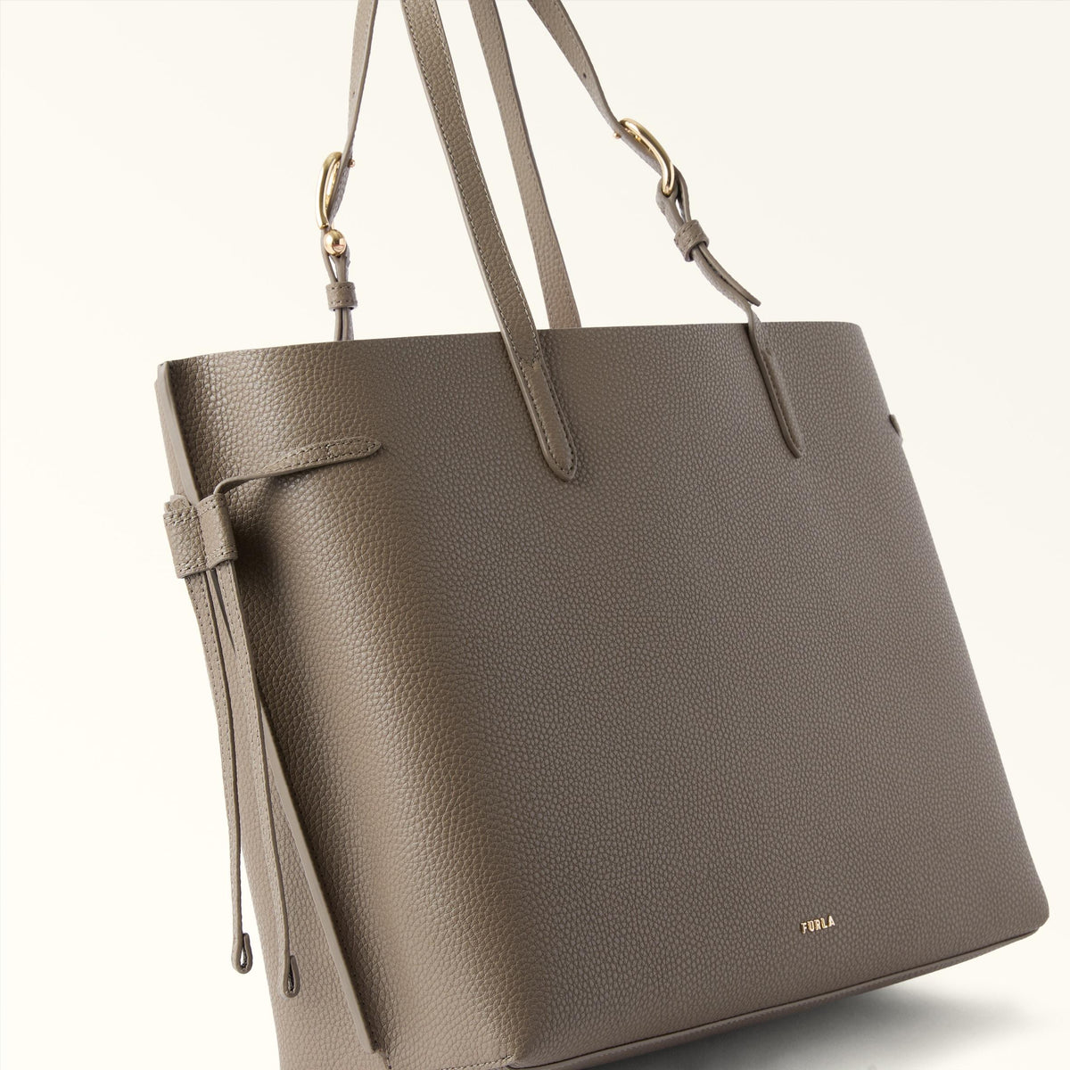 Furla Ava Tote L Muddy Gray+Rosewood Int. - Furla