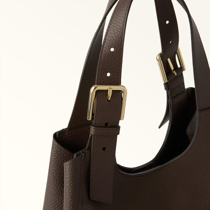 Furla Dora Tote M Cioccolato - Furla