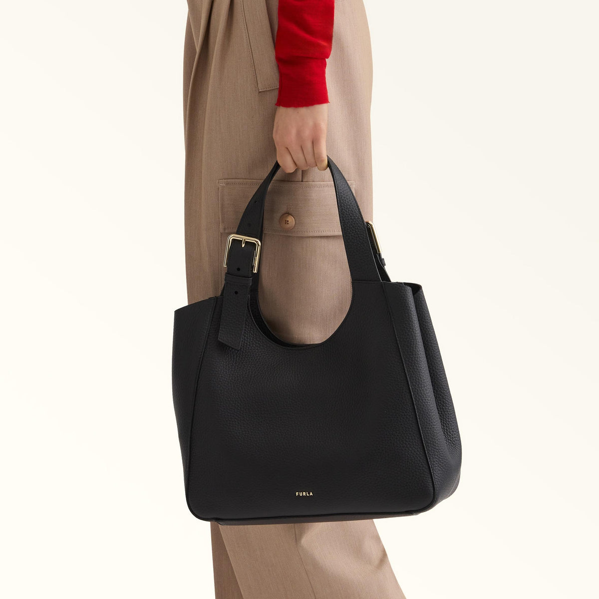 Furla Dora Tote M Nero - Furla