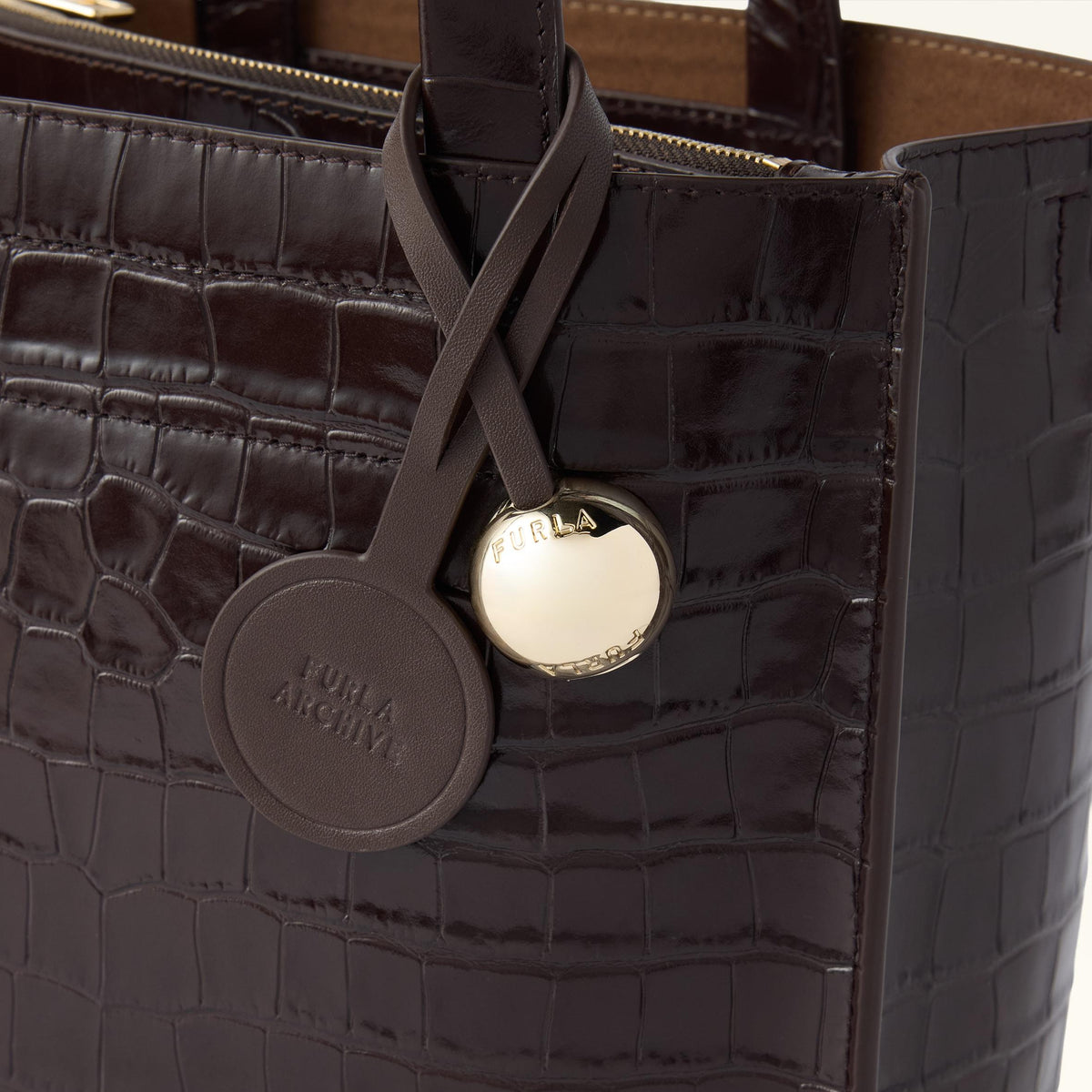 Furla Divide It Tote S Cioccolato - Furla
