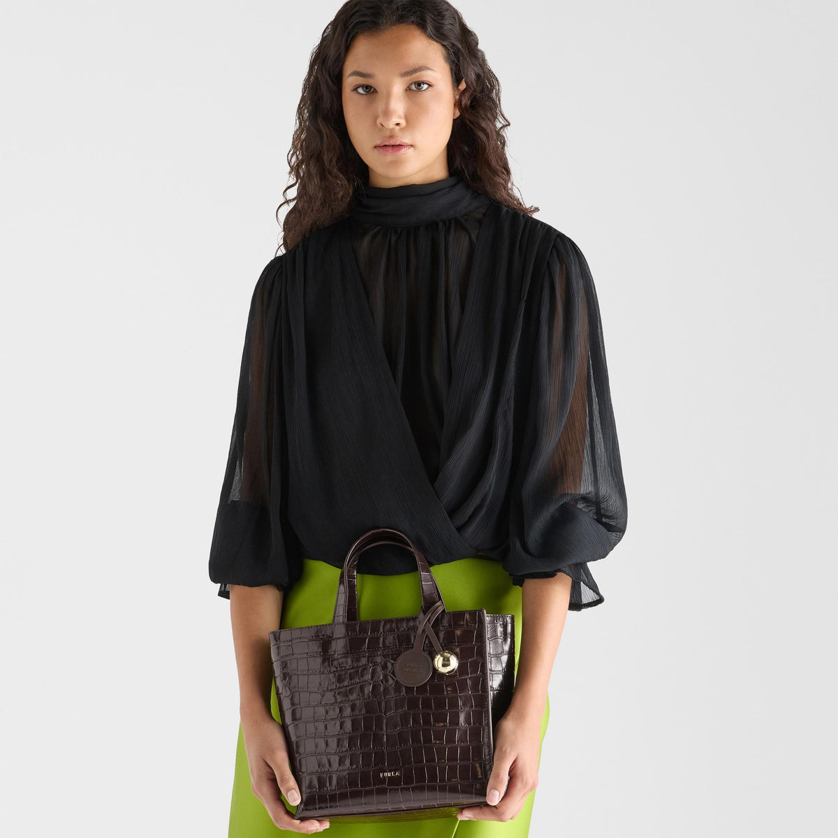 Furla Divide It Tote S Cioccolato - Furla
