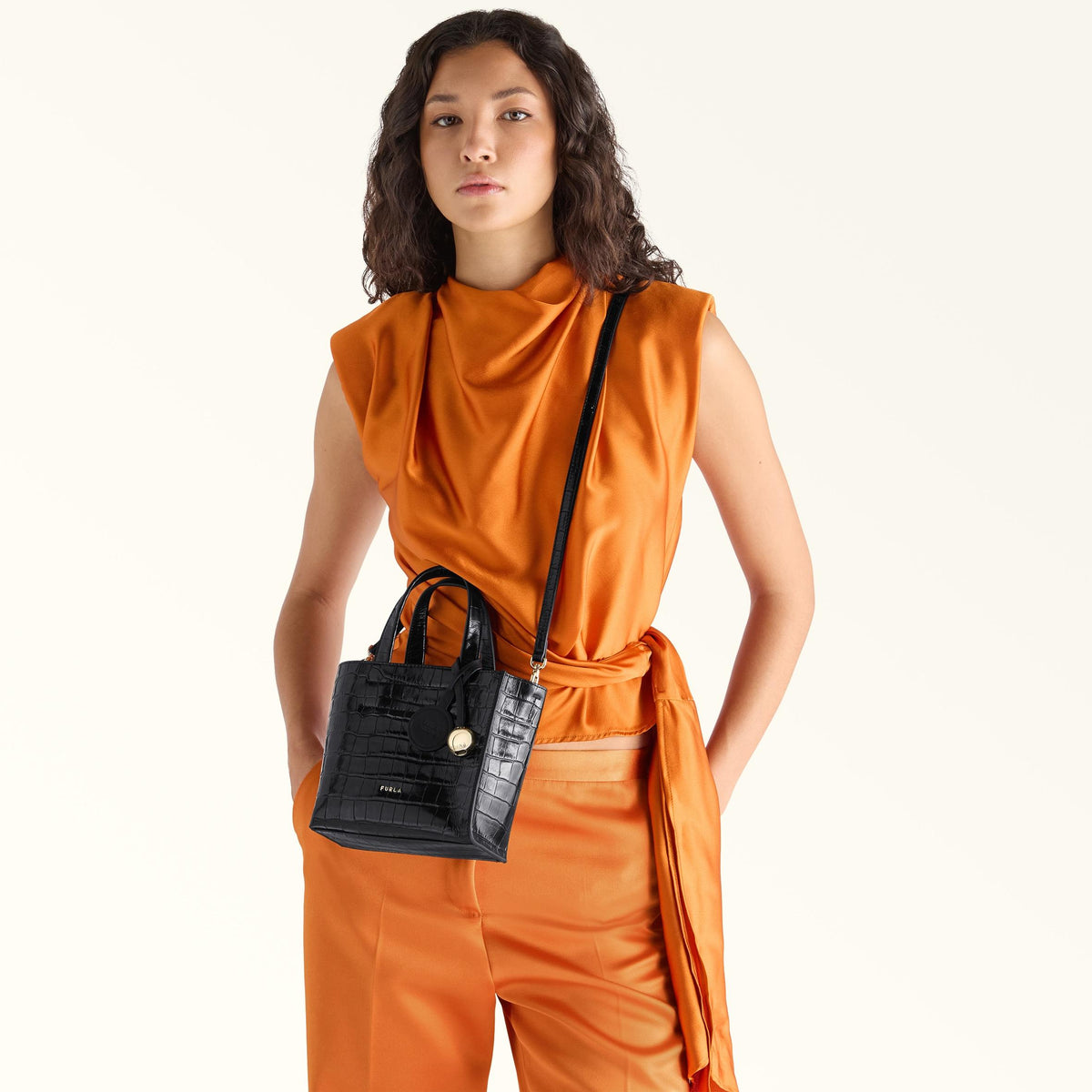 Furla Divide It Tote MINI Nero - Furla