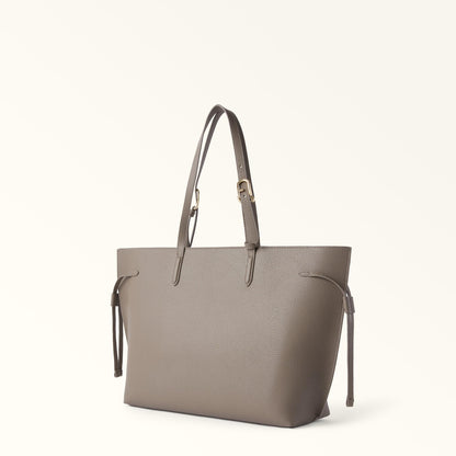 Furla Ava Tote L Muddy Gray+Rosewood Int. - Furla