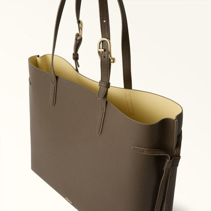 Furla Ava Tote L Mogano+Cremino Int. - Furla