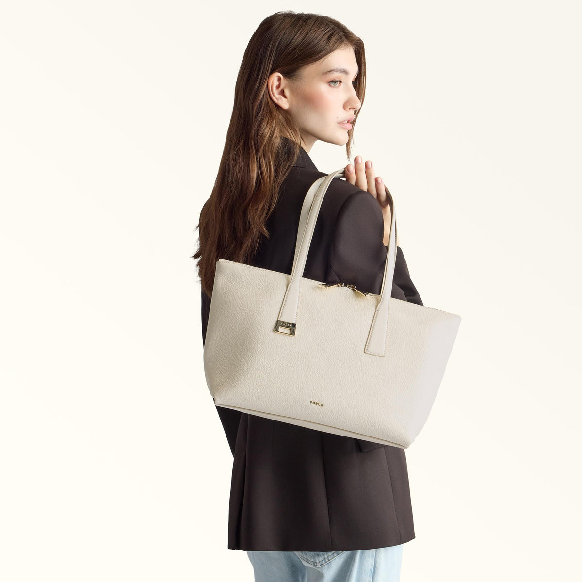 Furla Olivia Tote M Panna - Furla