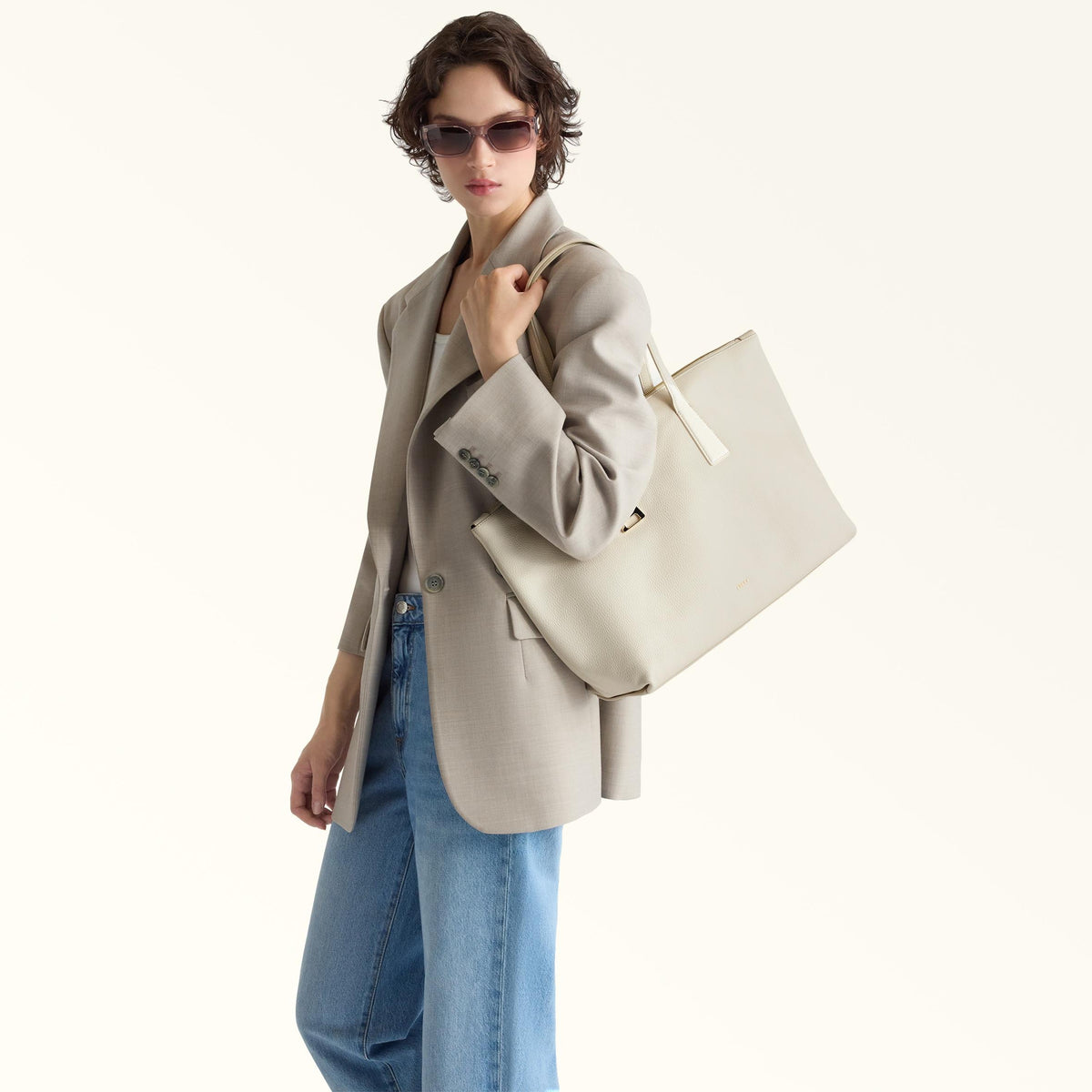 Furla Olivia Tote L Panna - Furla