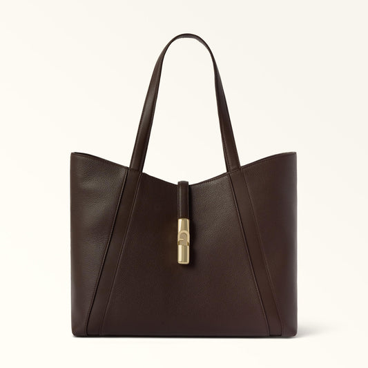 Furla Goccia Tote L Cioccolato - Furla
