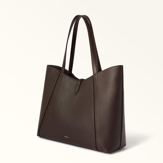 Furla Goccia Tote L Cioccolato - Furla