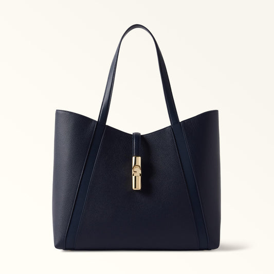Furla Goccia Tote L Ink Blue - Furla