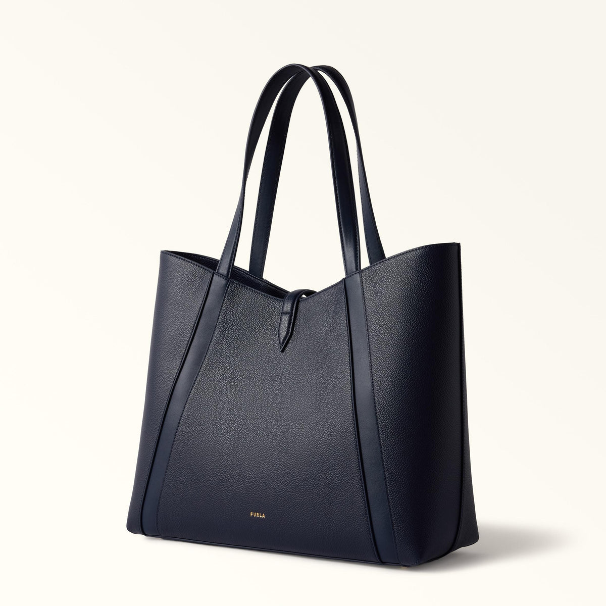 Furla Goccia Tote L Ink Blue - Furla