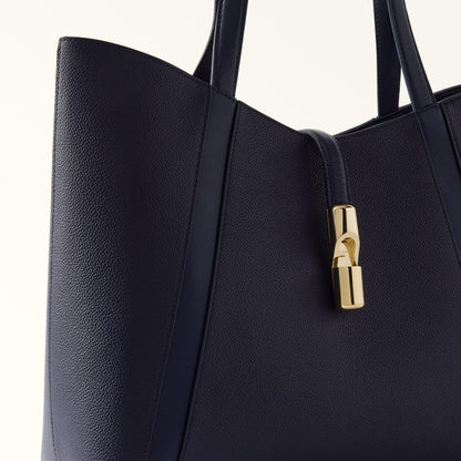 Furla Goccia Tote L Ink Blue - Furla