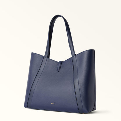 Furla Goccia Tote L Blu Reale - Furla